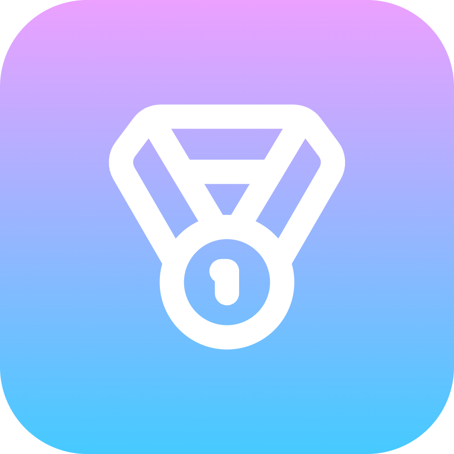 Medal icon for Mobile App logo