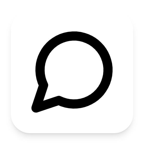 Message Circle icon for SaaS logo