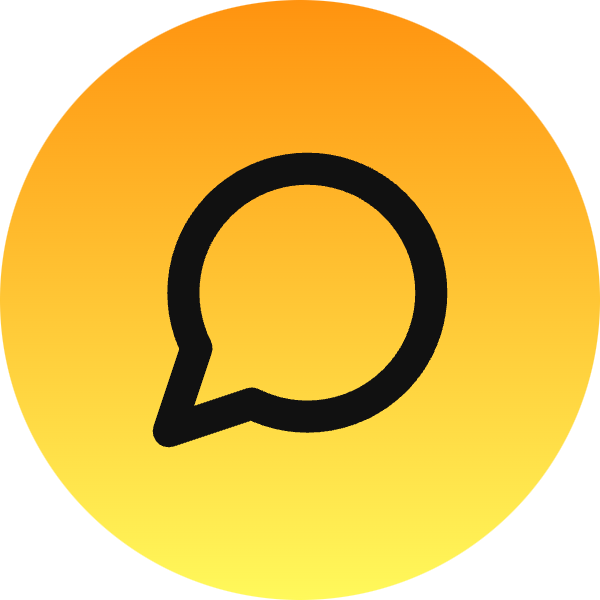 Message Circle icon for Mobile App logo