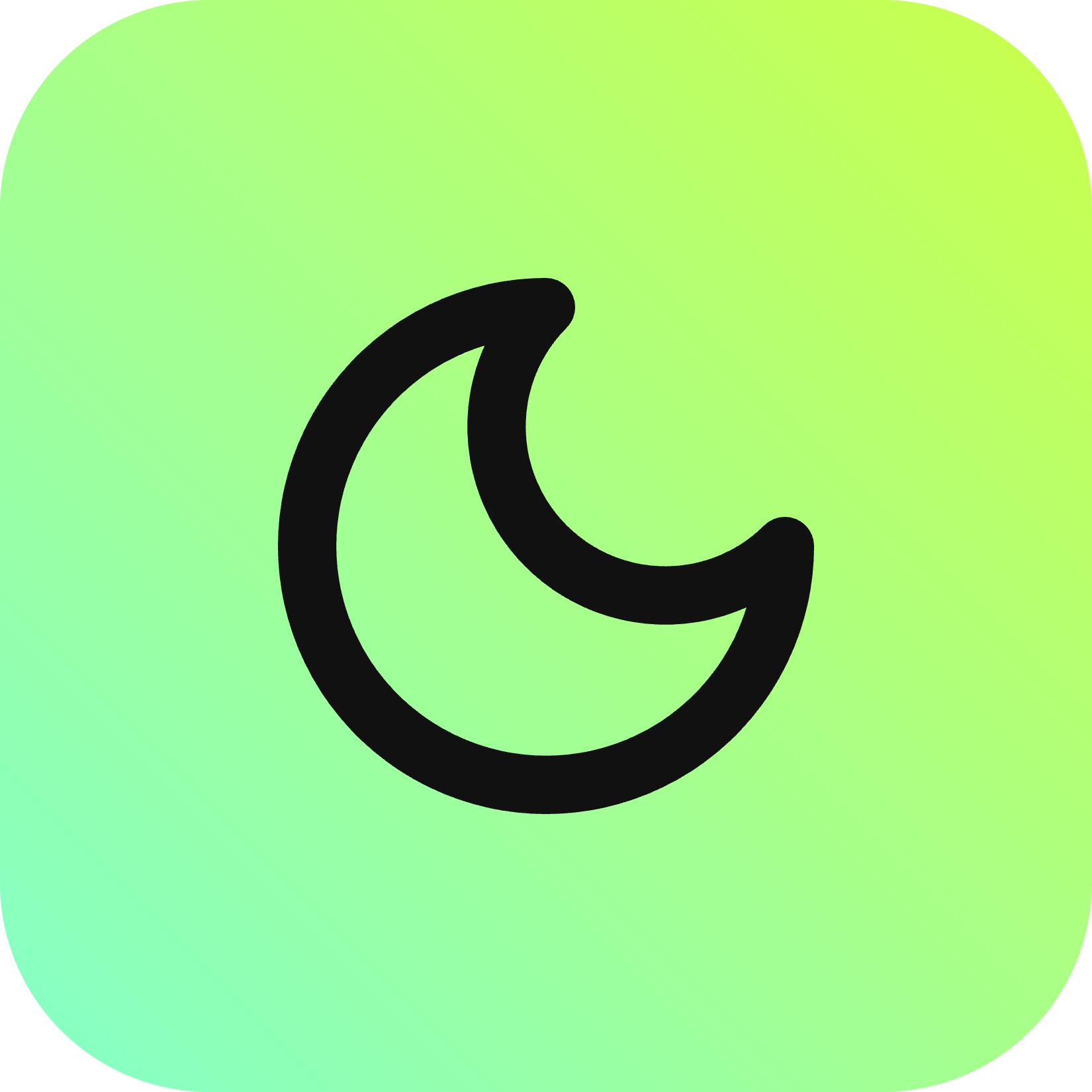 Moon icon for Ecommerce logo