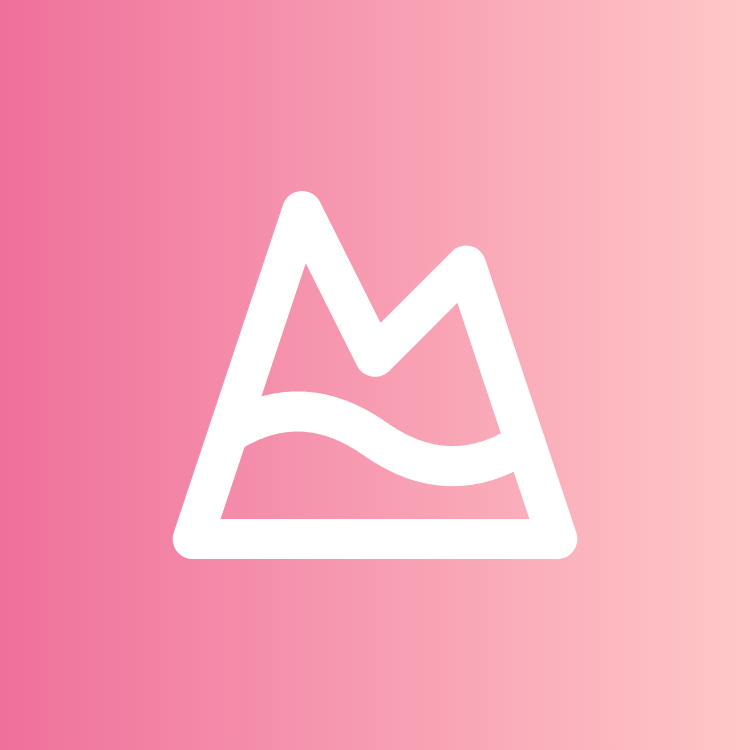 Mountain Snow icon for Hotel logo