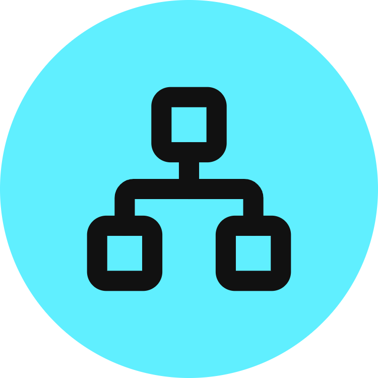 Network icon for SaaS logo