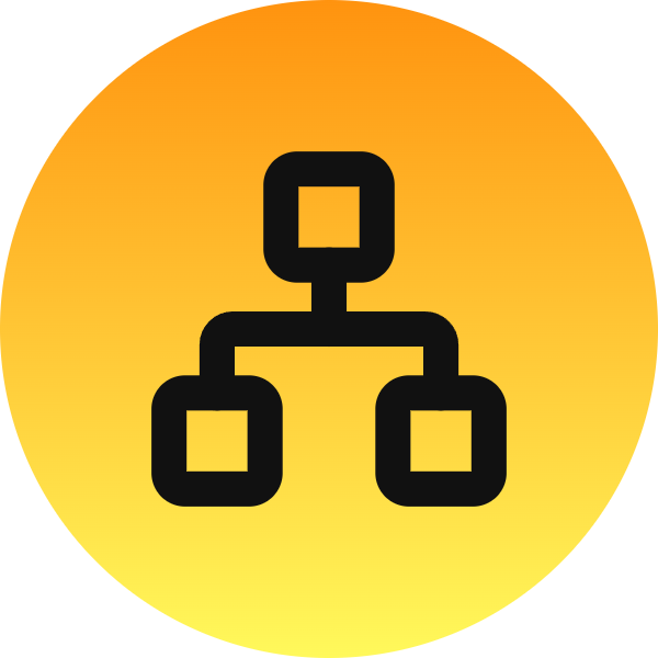 Network icon for SaaS logo