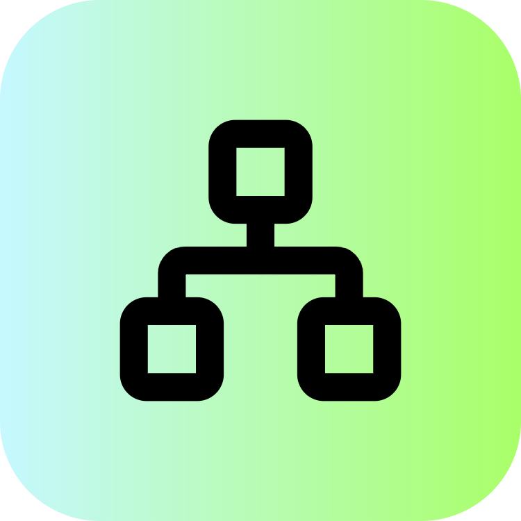 Network icon for SaaS logo