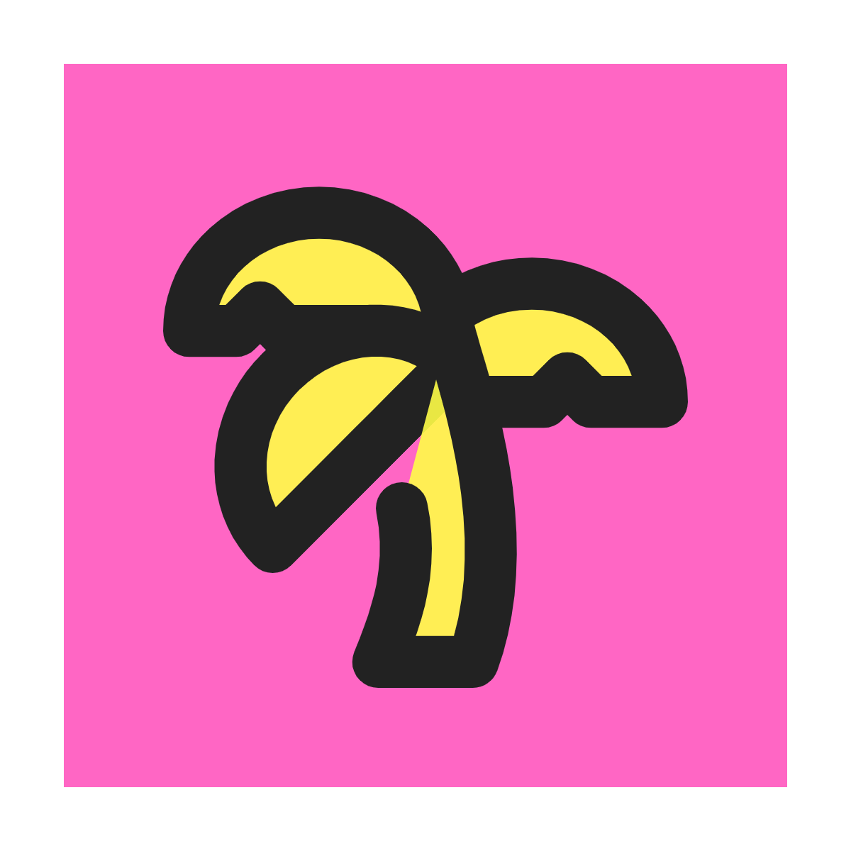 Palmtree icon for Blog logo