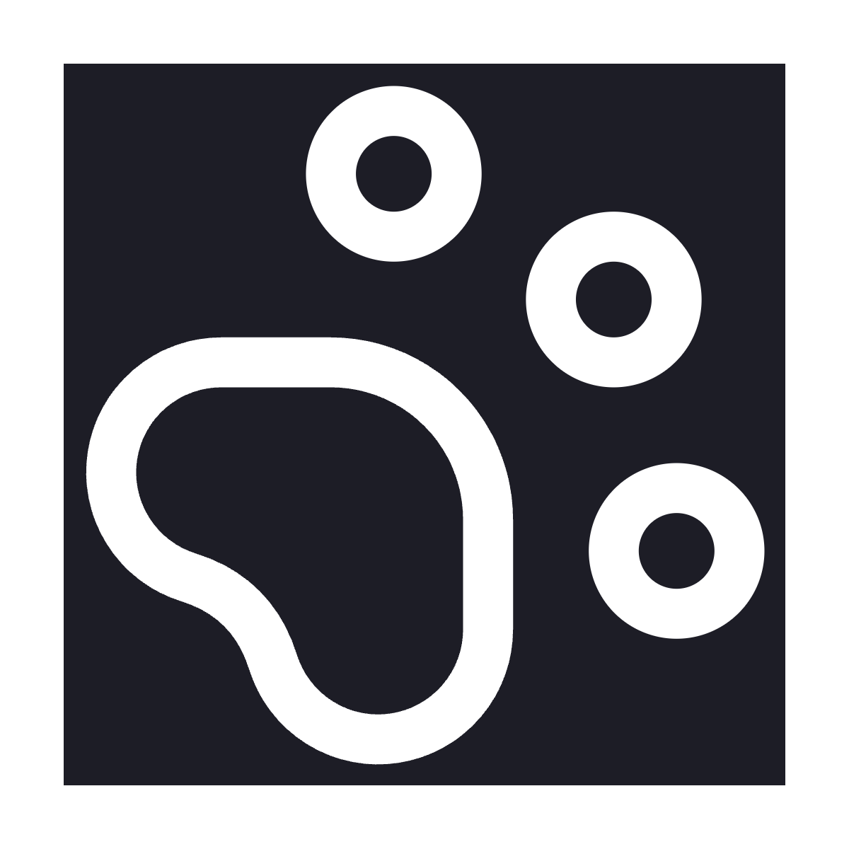 Paw Print icon for SaaS logo