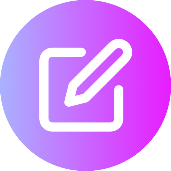 Pen Square icon for SaaS logo