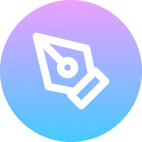 Pen Tool icon for SaaS logo