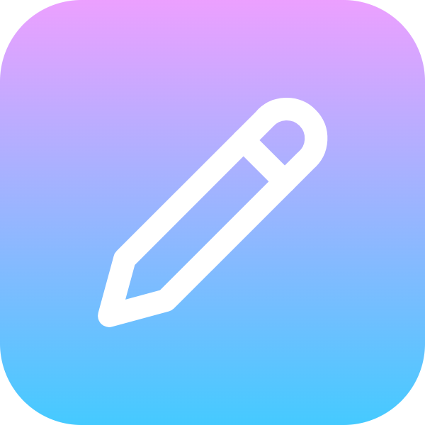 Pencil icon for SaaS logo