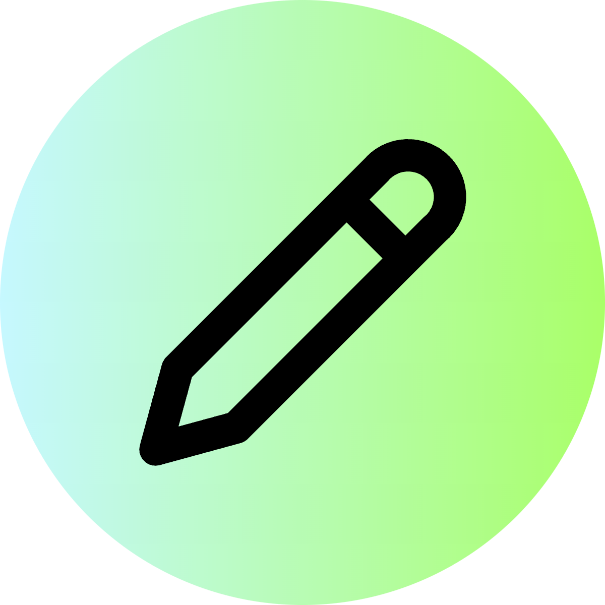 Pencil icon for SaaS logo