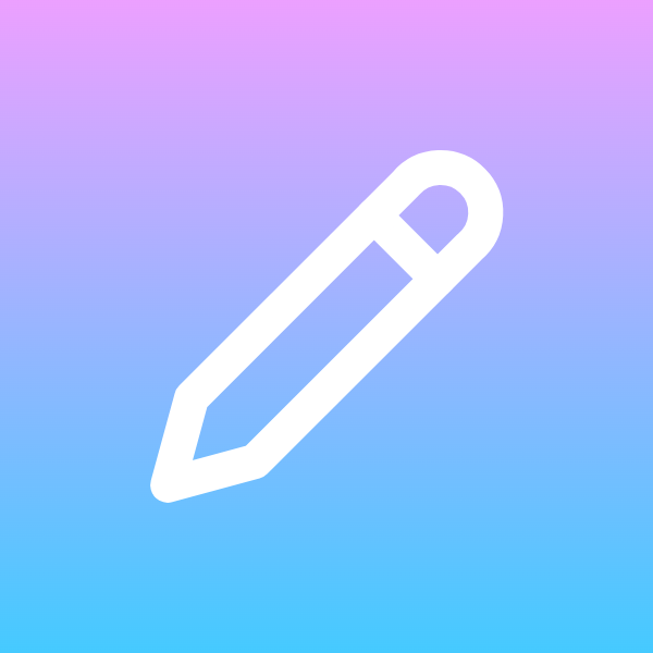 Pencil icon for SaaS logo