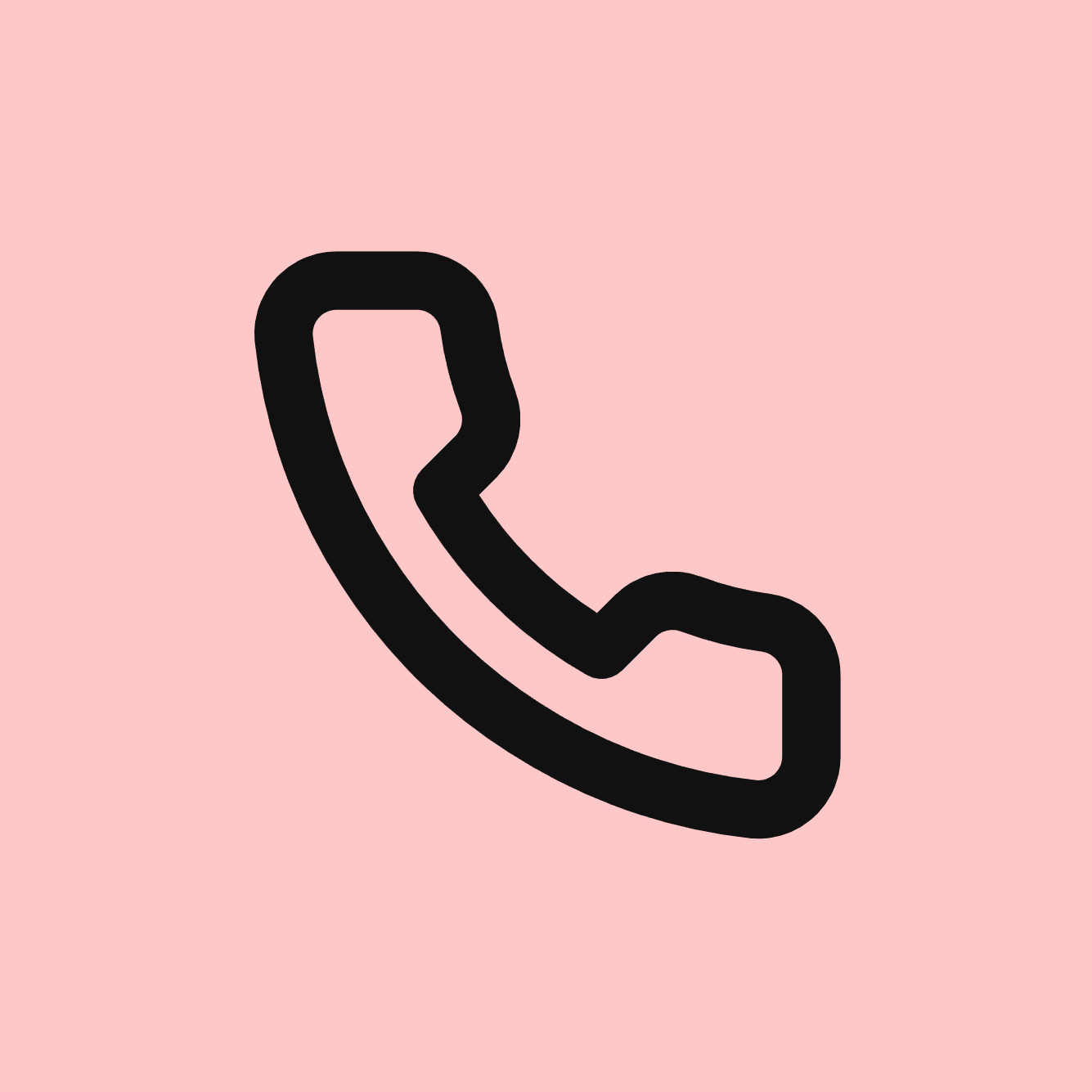 Phone icon for SaaS logo