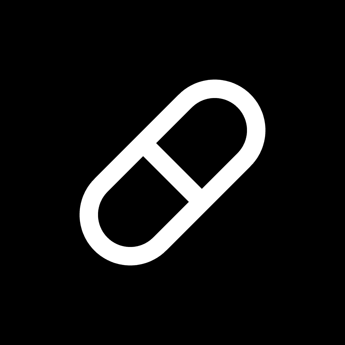 Pill icon for Pharmacy logo