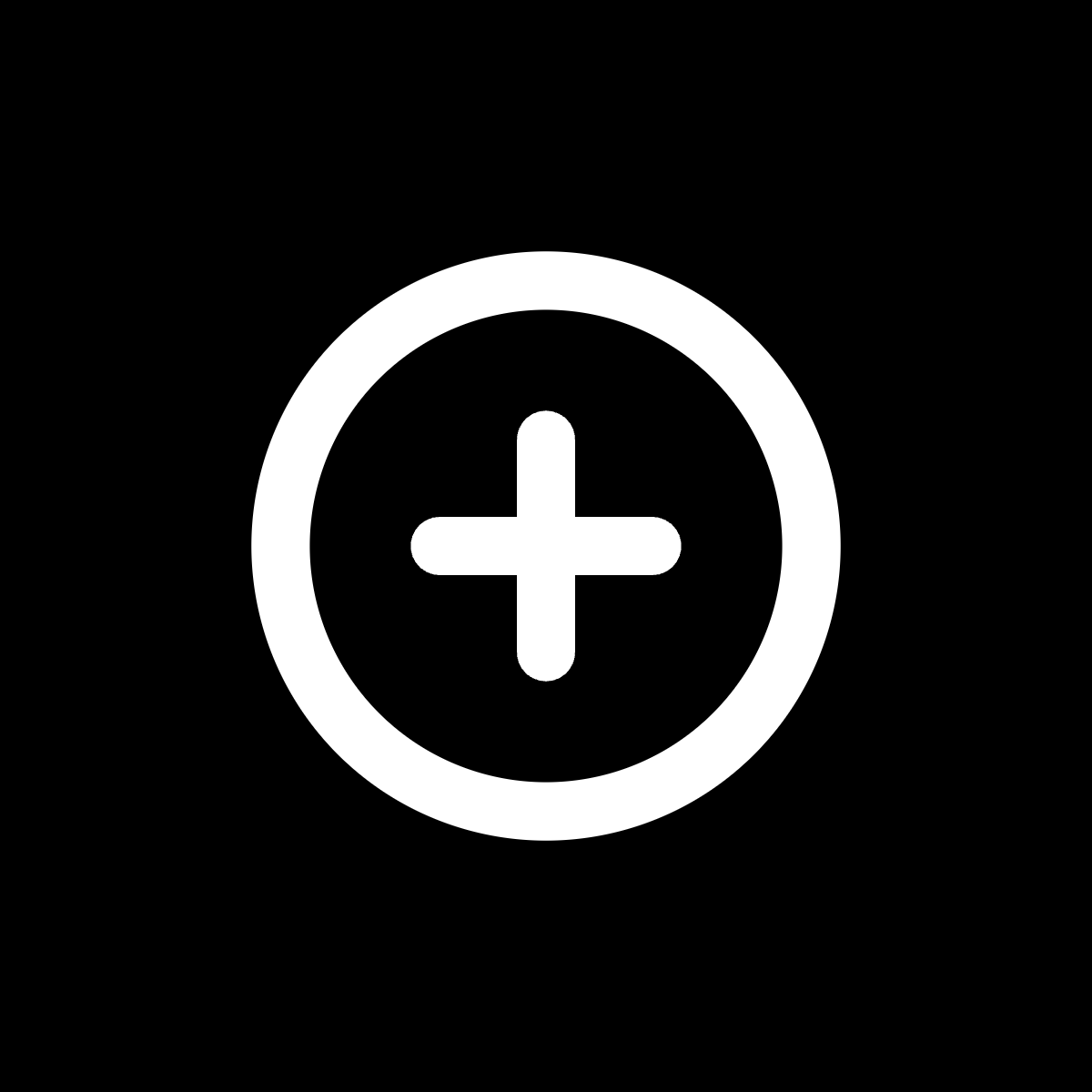 Plus Circle icon for SaaS logo