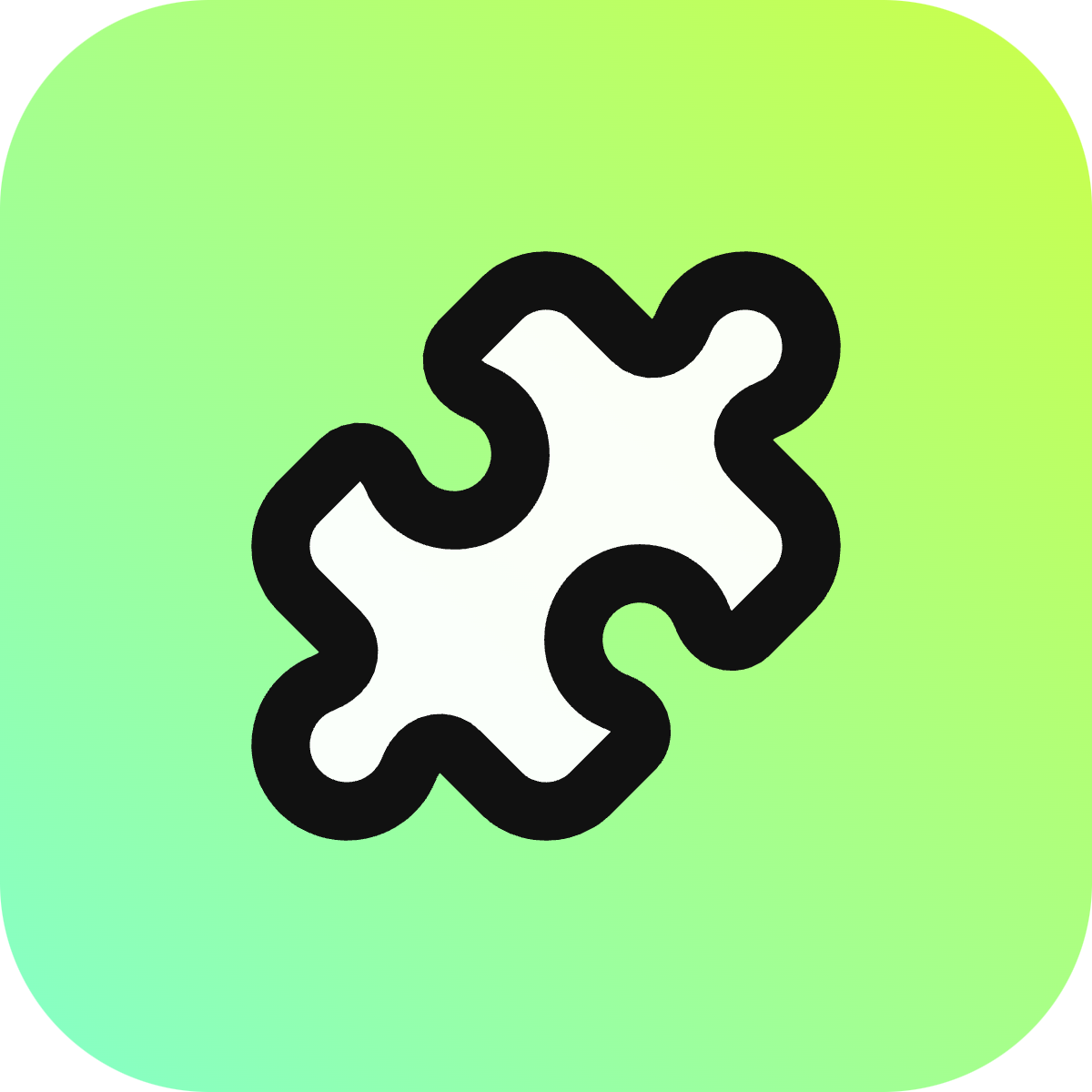 Puzzle icon for SaaS logo