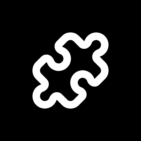 Puzzle icon for SaaS logo