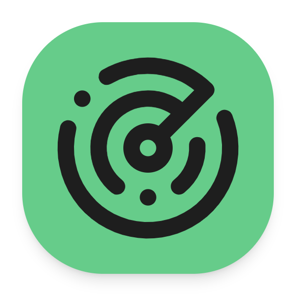 Radar icon for SaaS logo