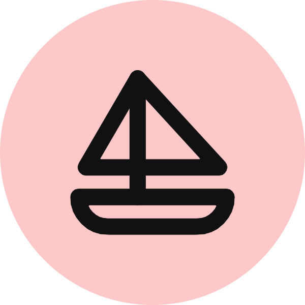 Sailboat icon for Game logo