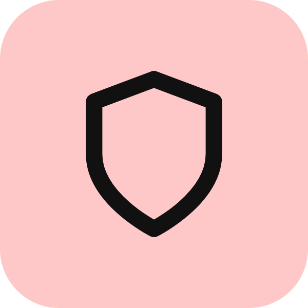 Shield icon for SaaS logo