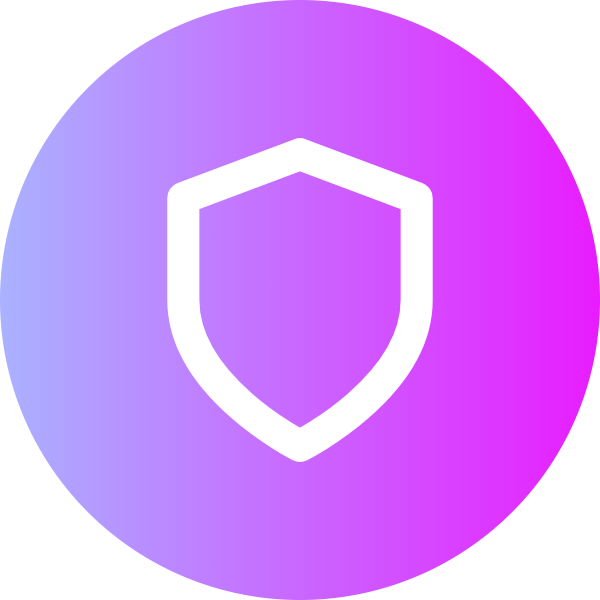 Shield icon for SaaS logo