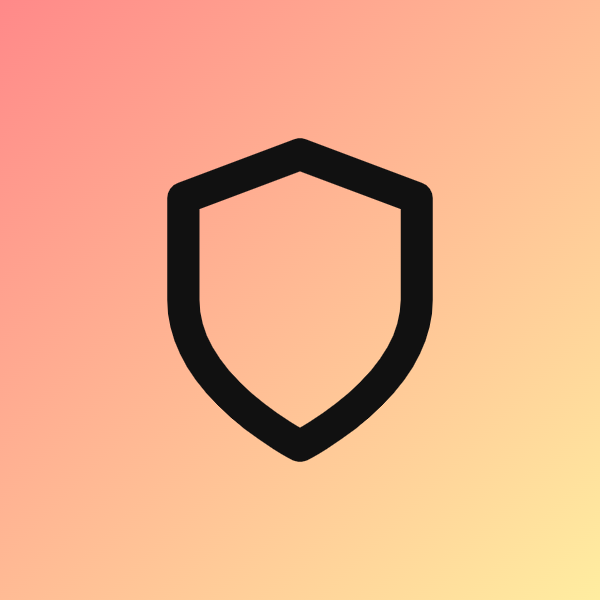 Shield icon for SaaS logo