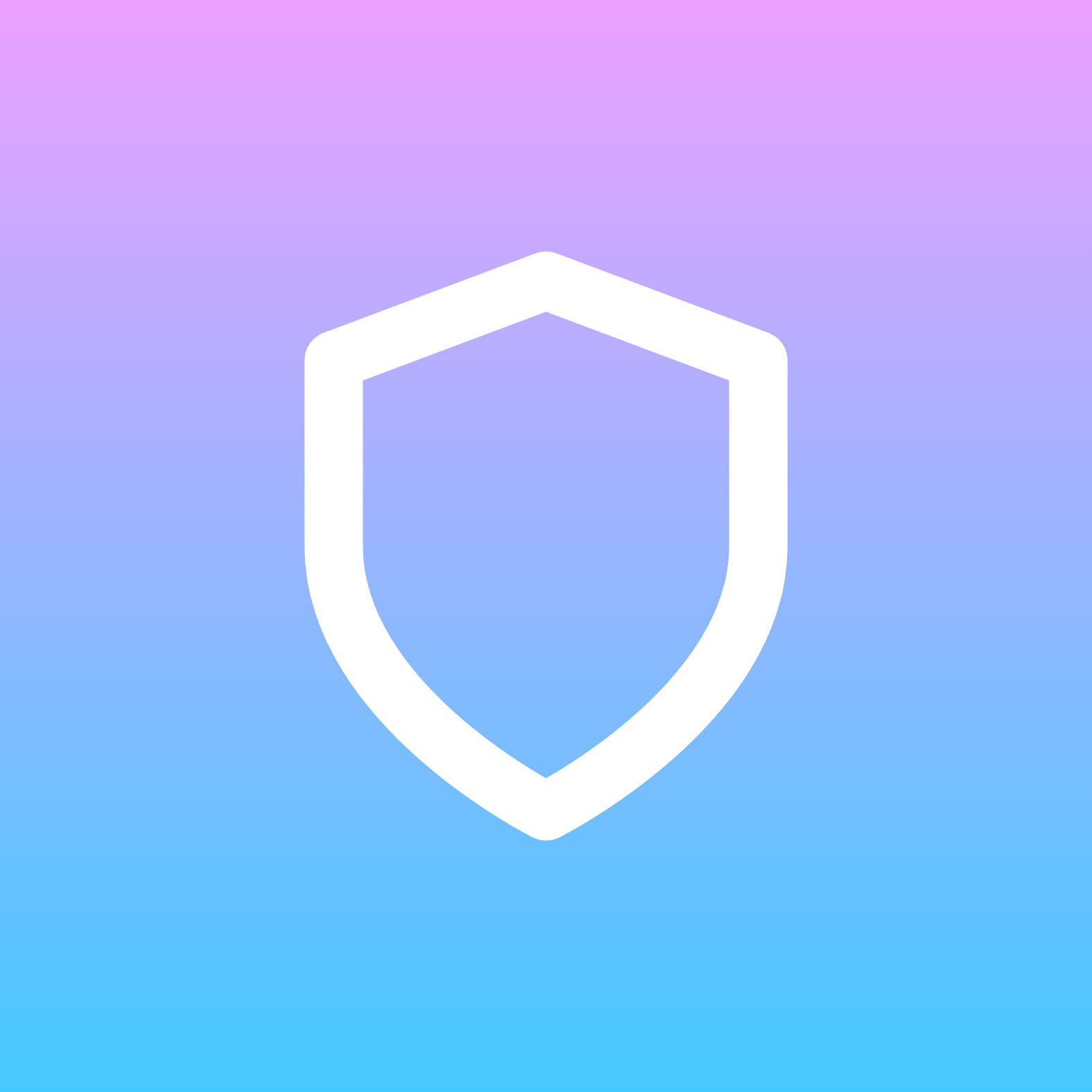 Shield icon for SaaS logo