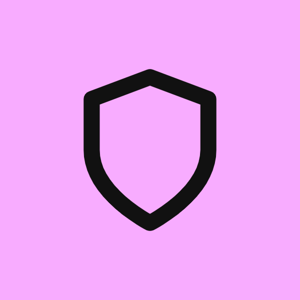 Shield icon for SaaS logo