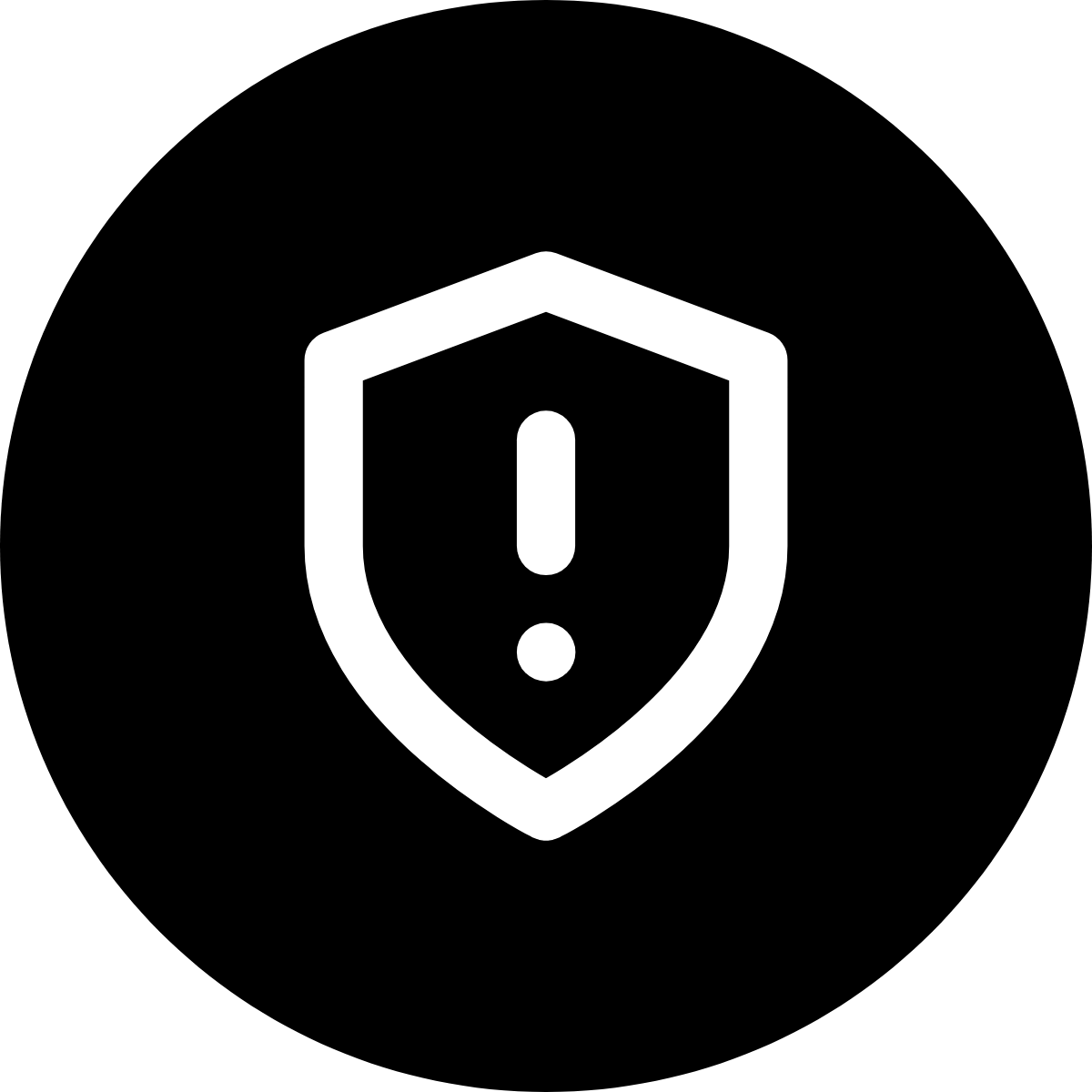 Shield Alert icon for Game logo