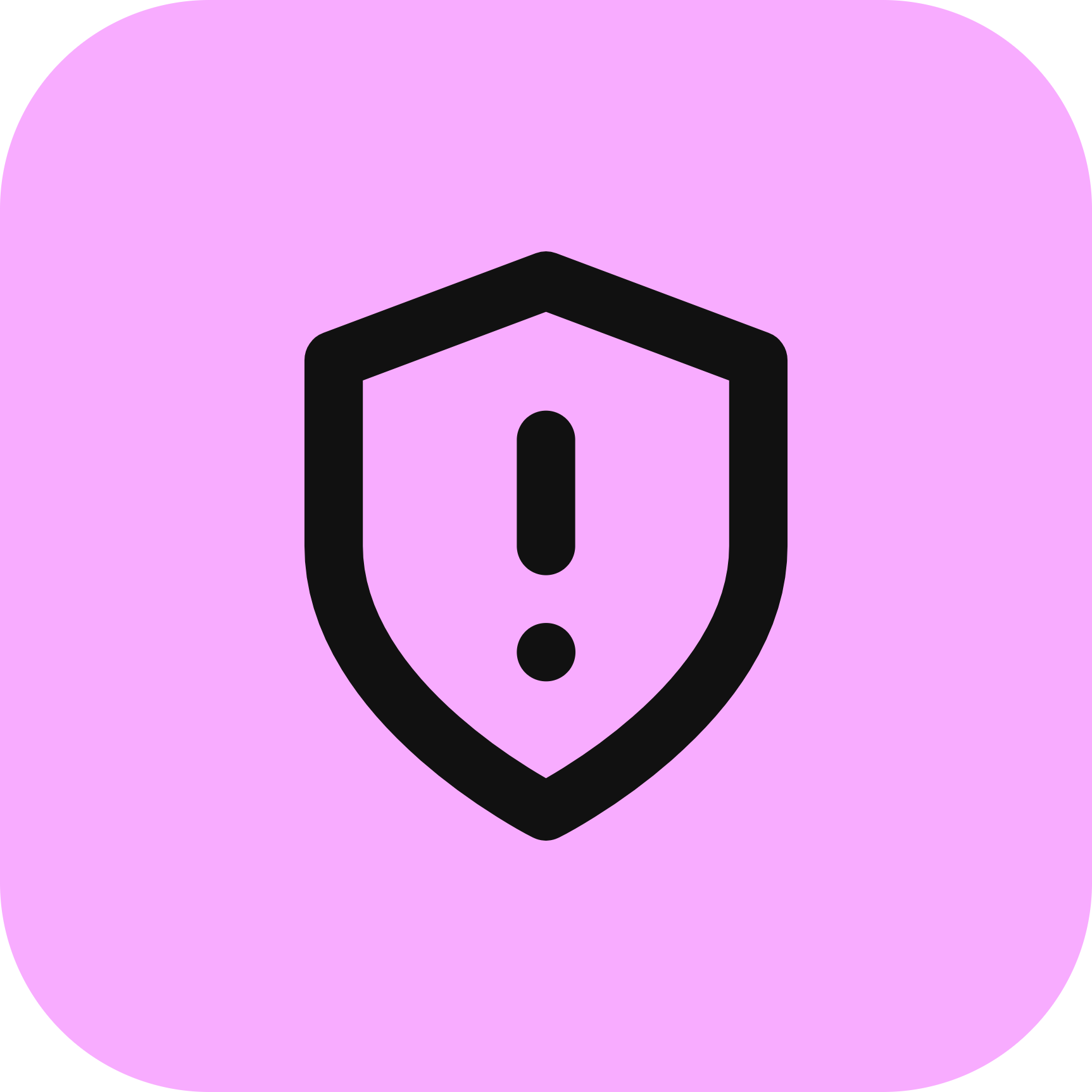 Shield Alert icon for Gym logo