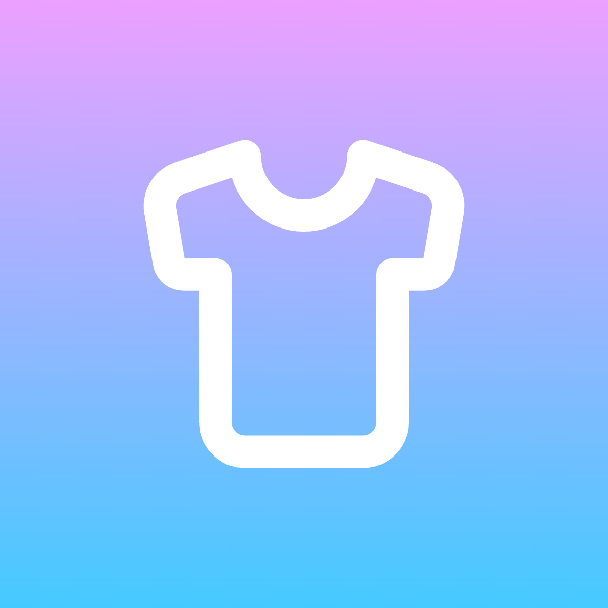 Shirt icon for Clothing logo