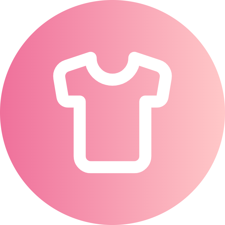 Shirt icon for Clothing logo