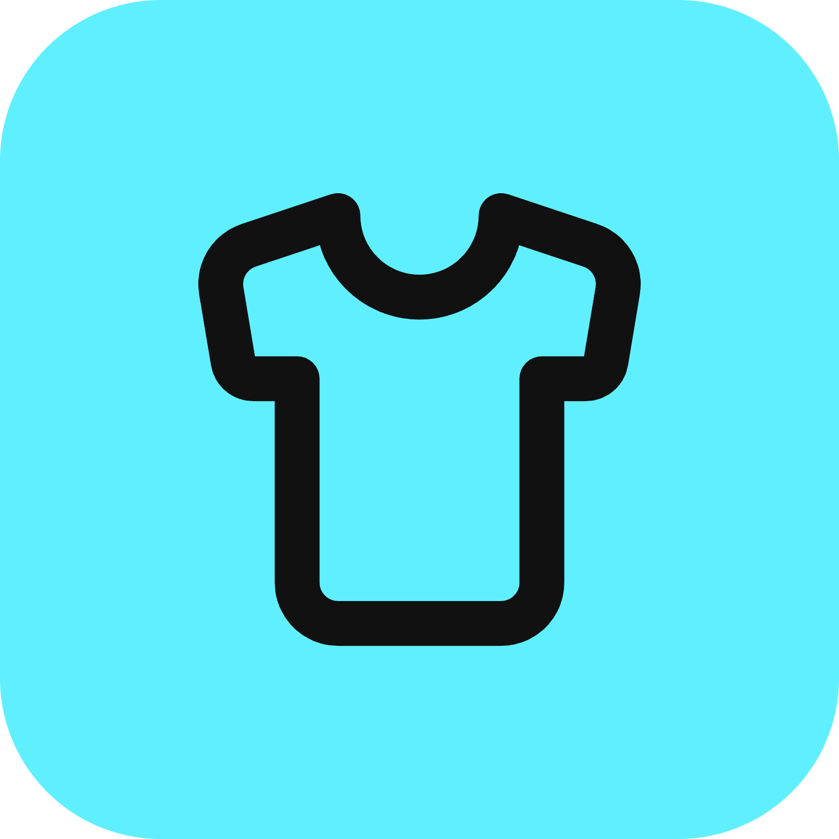 Shirt icon for Ecommerce logo