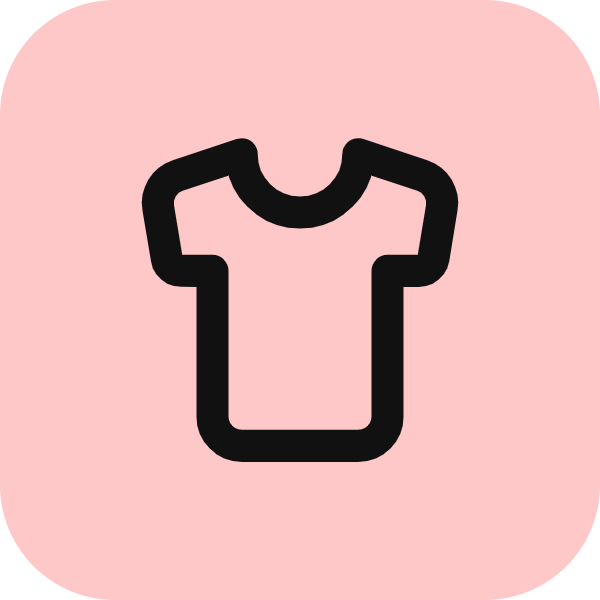 Shirt icon for Clothing logo