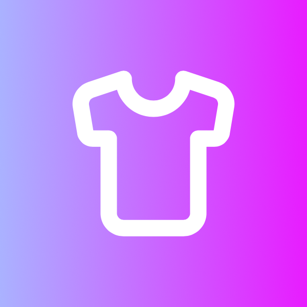 Shirt icon for Clothing logo