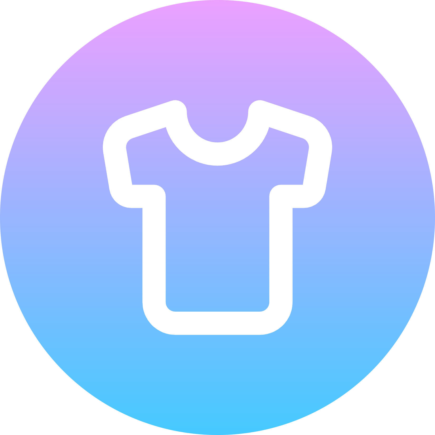 Shirt icon for Website logo