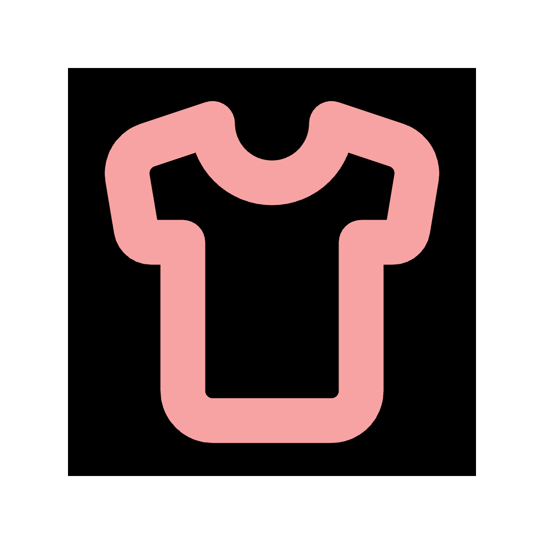 Shirt icon for Mobile App logo