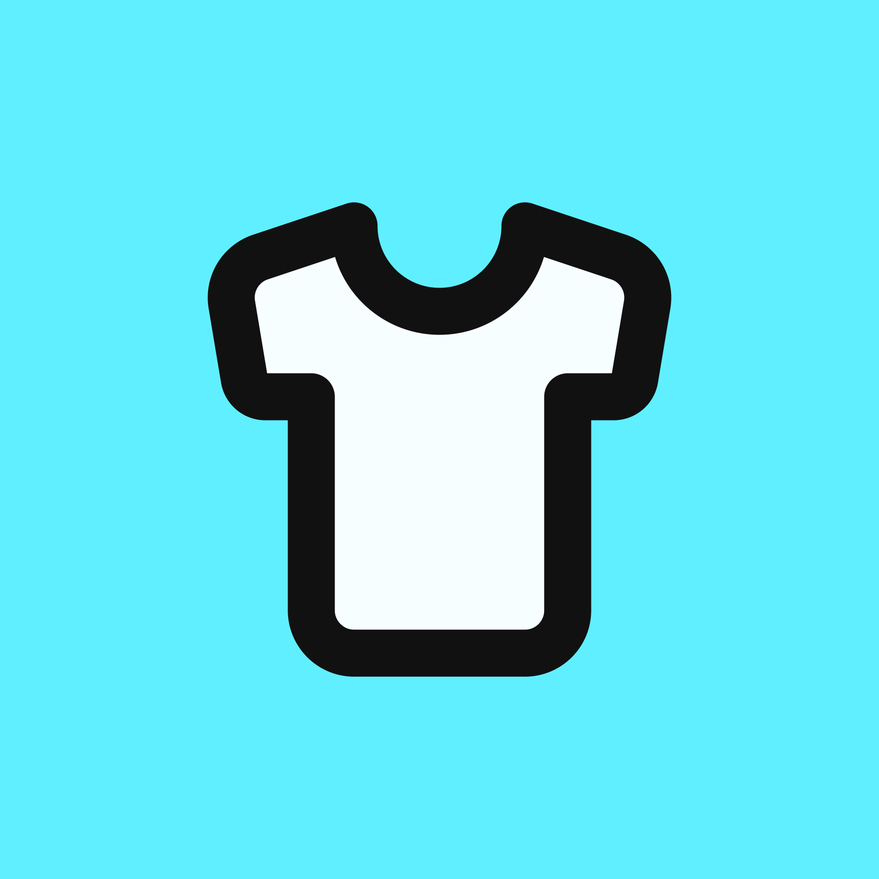 Shirt icon for Clothing logo