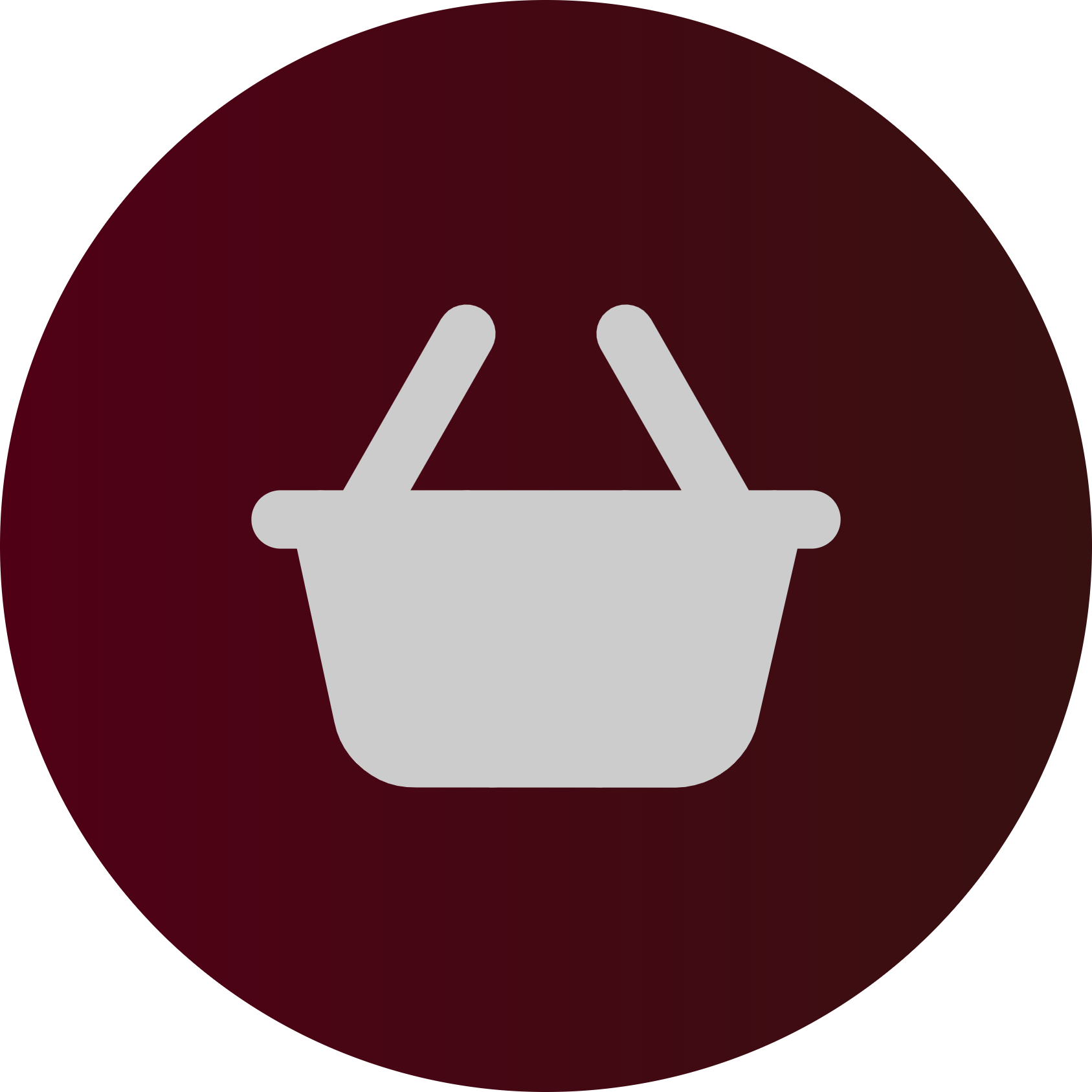 Shopping Basket icon for Grocery logo