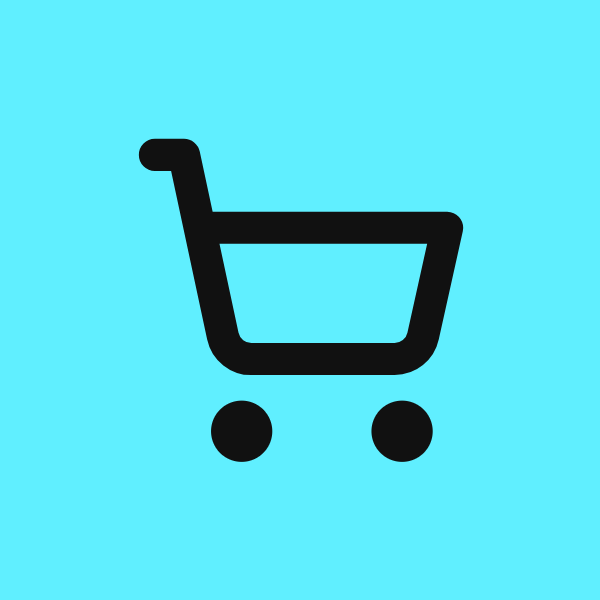 Shopping Cart icon for Grocery logo