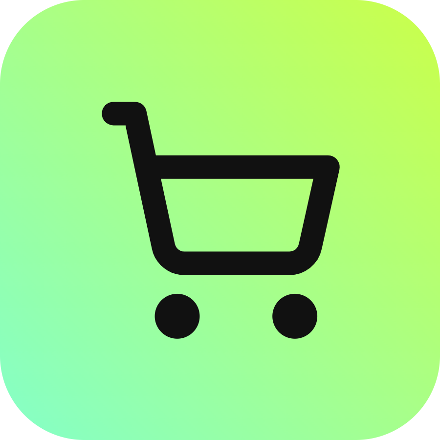 Shopping Cart icon for Ecommerce logo