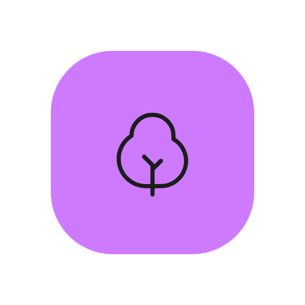 Shrub icon for SaaS logo