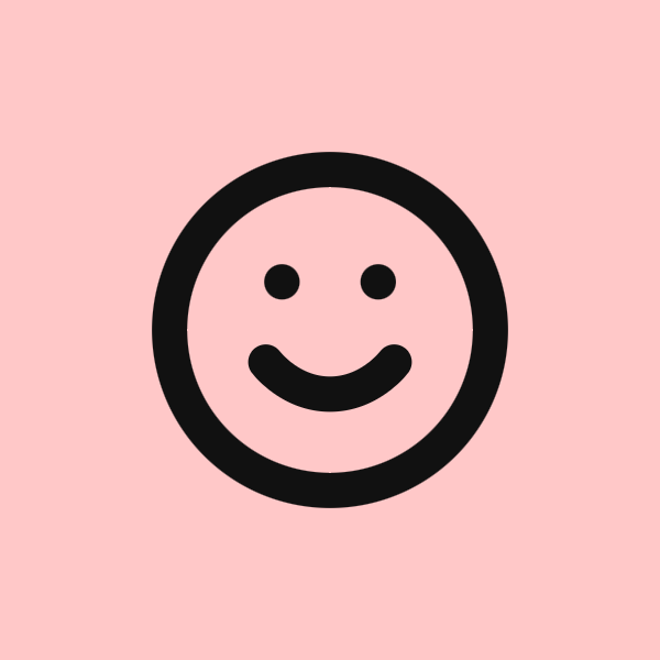 Smile icon for Photography logo