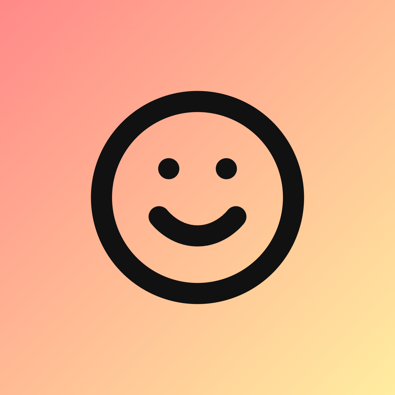 Smile icon for Ecommerce logo