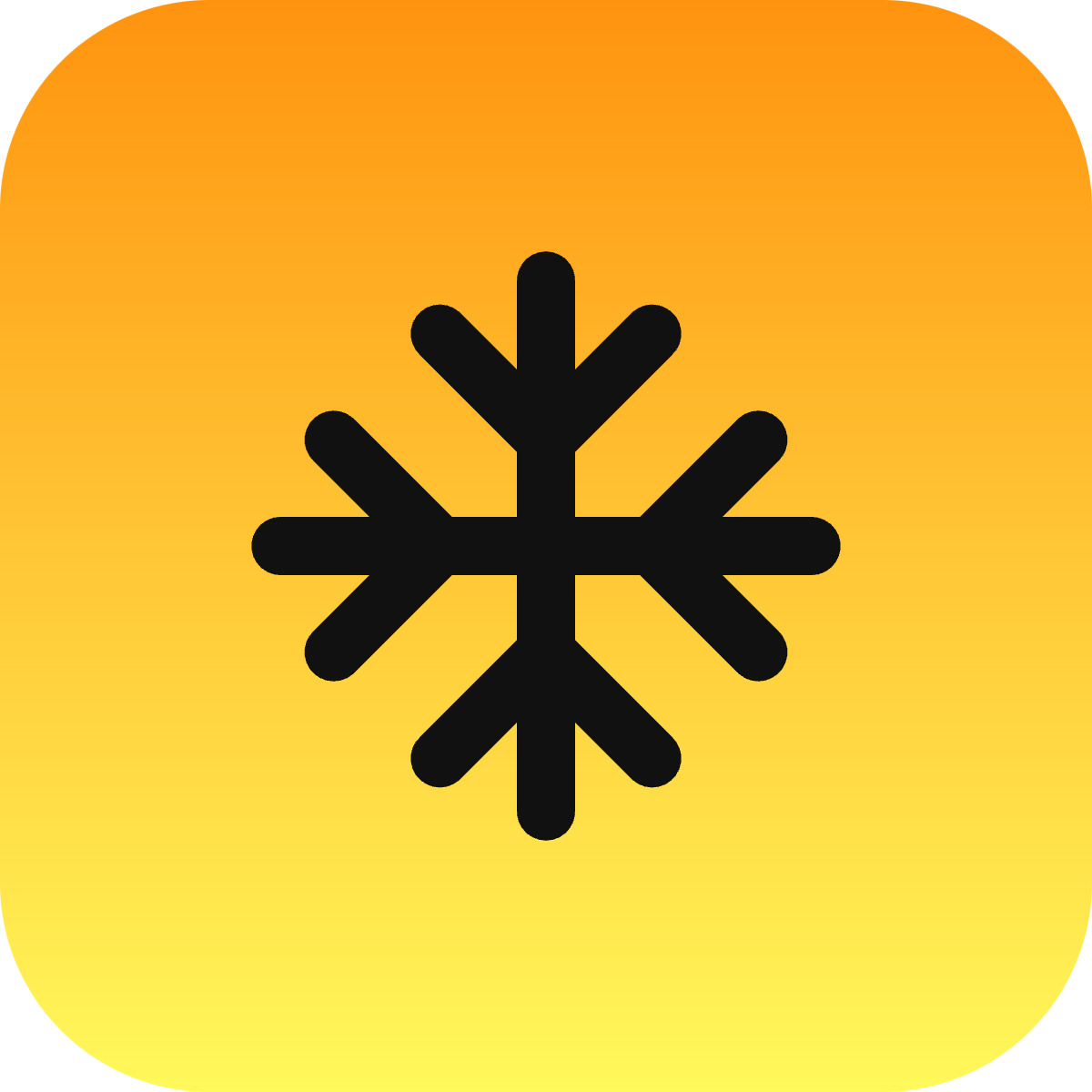 Snowflake icon for Blog logo