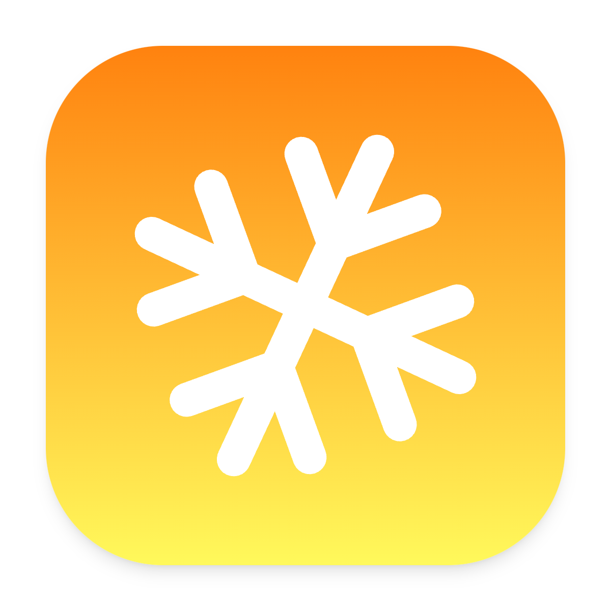 Snowflake icon for Blog logo