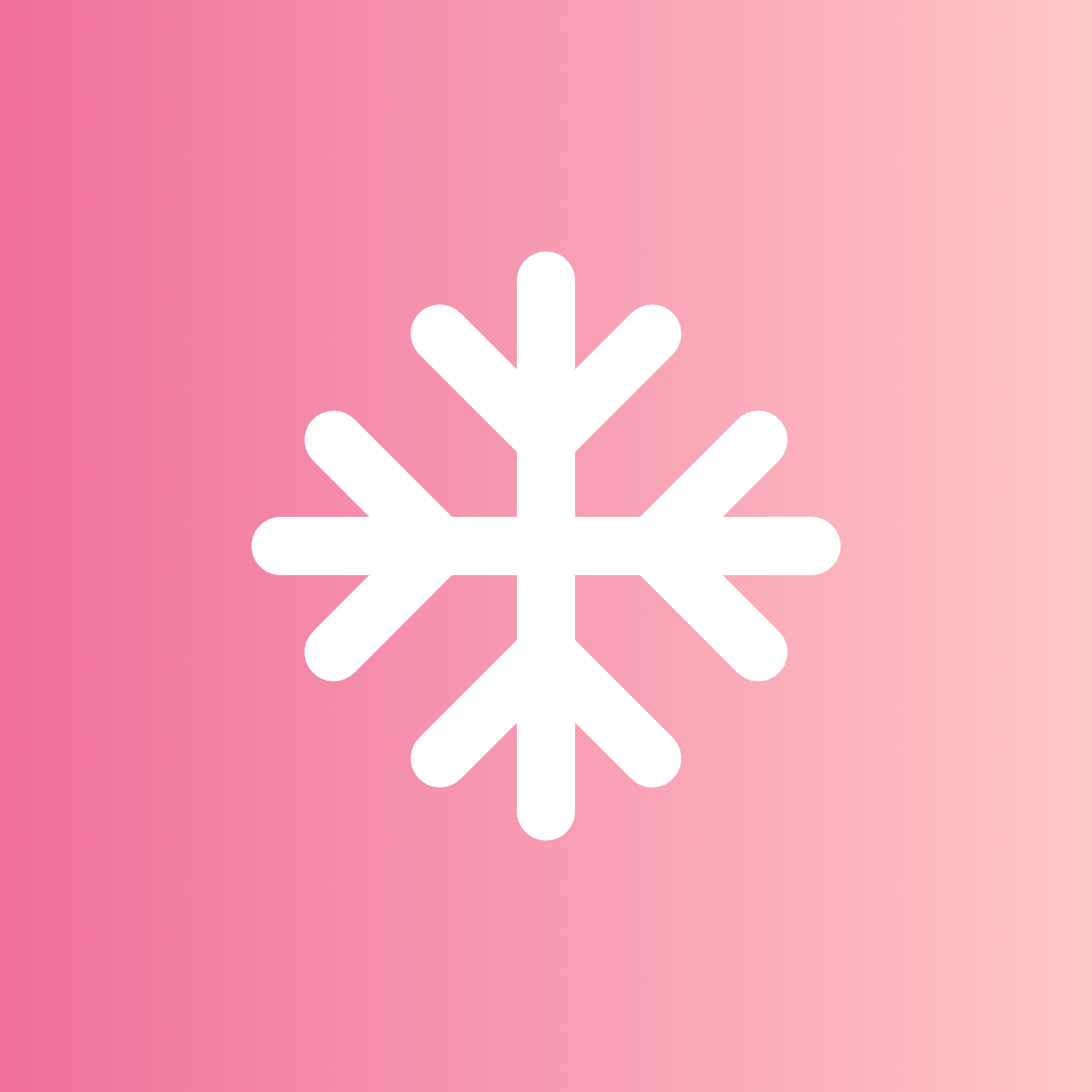 Snowflake icon for Clothing logo