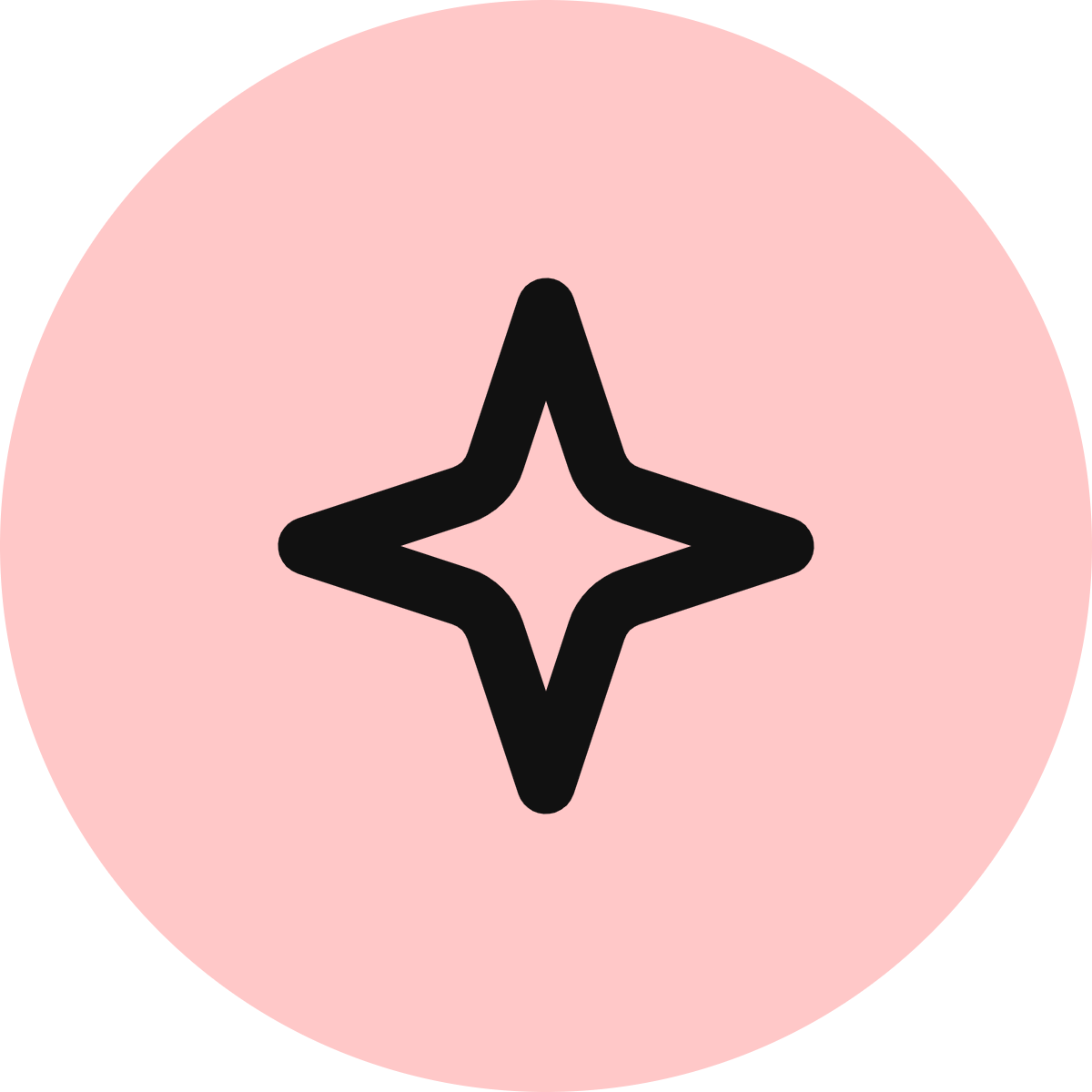 Sparkle icon for Mobile App logo