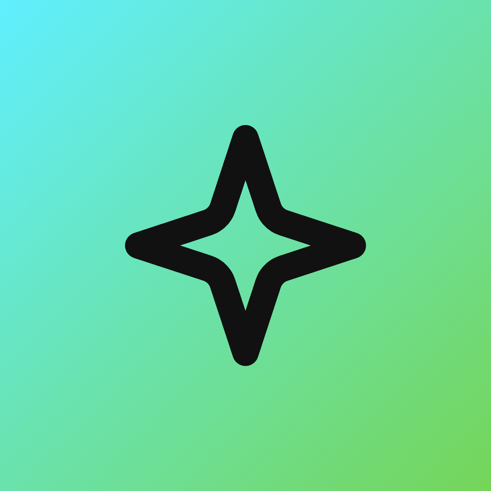 Sparkle icon for Ecommerce logo