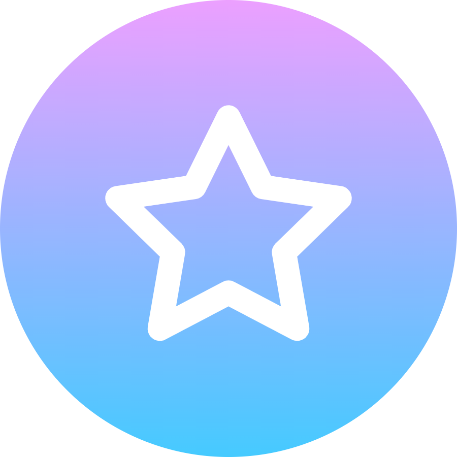 Star icon for Blog logo