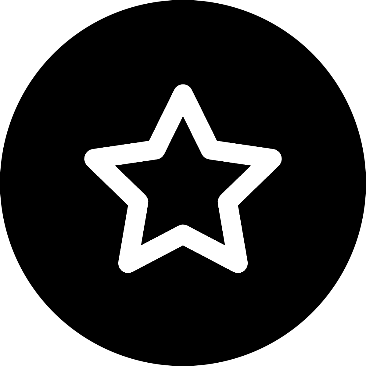 Star icon for Mobile App logo